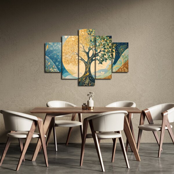 Obraz – Strom života v mesiaci (150x105 cm)