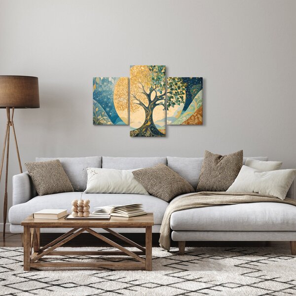 Obraz – Strom života v mesiaci (90x60 cm)