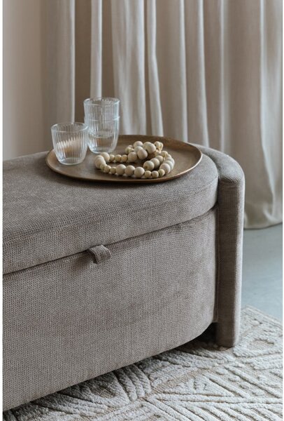 Svetlohnedá lavica Miro – White Label