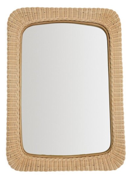 Nástenné zrkadlo s ratanovým rámom 58x79 cm Zilna – Kave Home