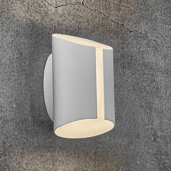Vonkajšie nástenné LED Grip, CCT Smart Home, biela