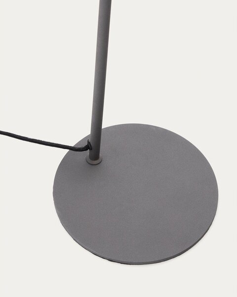 Čierna stojacia lampa (výška 147 cm) Manie – Kave Home