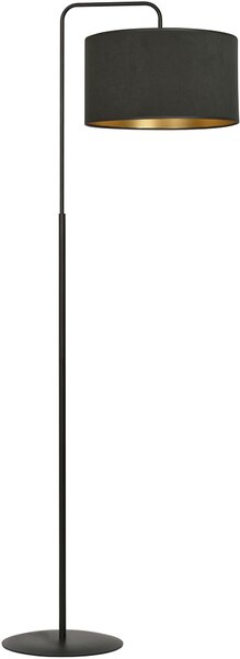 Emibig Hilde stojaca lampa 1x60 W čierna-zlatá 1054/LP1