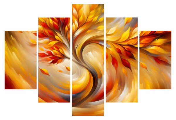 Obraz - Jesenný strom (150x105 cm)