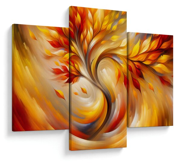 Obraz - Jesenný strom (90x60 cm)