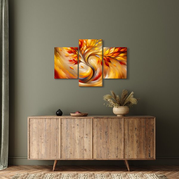 Obraz - Jesenný strom (90x60 cm)