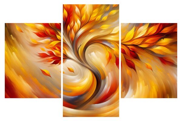 Obraz - Jesenný strom (90x60 cm)