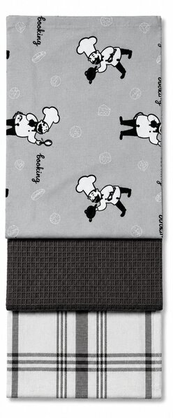 Sendia Textil Kuchynské utierky 3 Set MASTER CHEF' S
