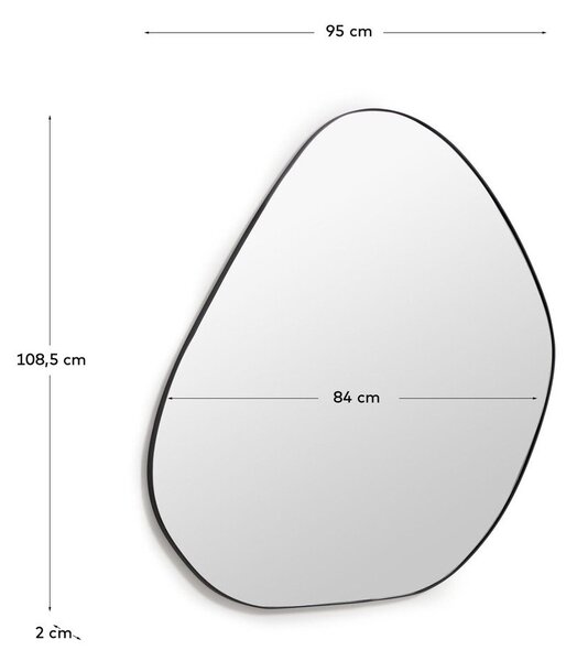 Nástenné zrkadlo 95x108,5 cm Anera – Kave Home