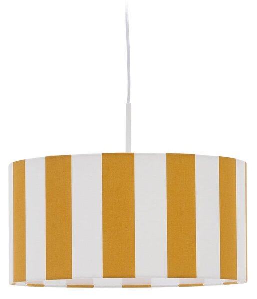 Žlté/biele detské tienidlo ø 40 cm Ciral – Kave Home
