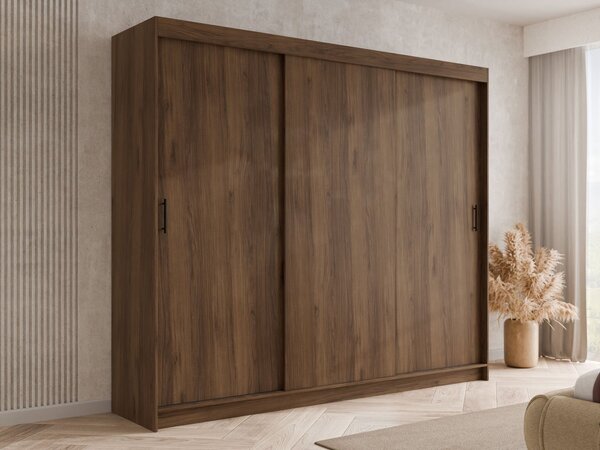 Mirjan24 Trojdverová skriňa Acidoni I 250 cm, Farby: orech warmia 5903211533099