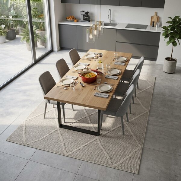 Ayyildiz , Kusový koberec Patara 4952 Beige – na von aj na doma, 120x170, béžová, chodba / predsieň
