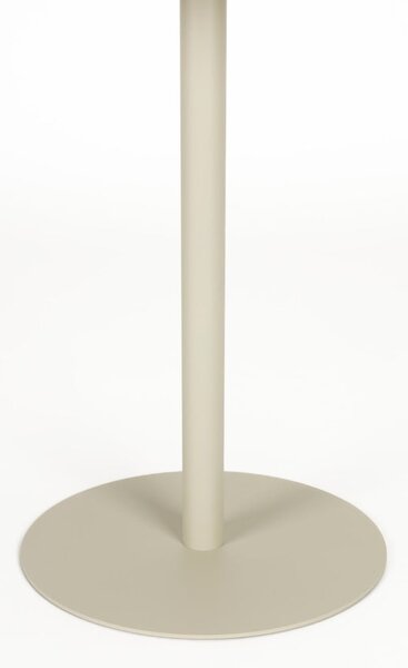 Oceľový okrúhly odkladací stolík ø 35 cm Snow – Zuiver