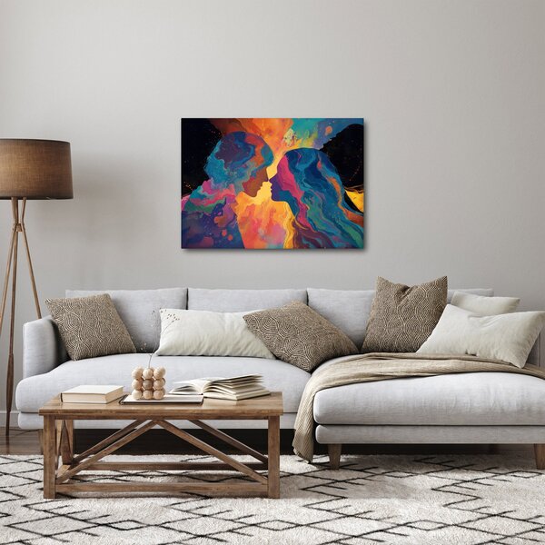 Obraz - Vesmírna láska (70x50 cm)