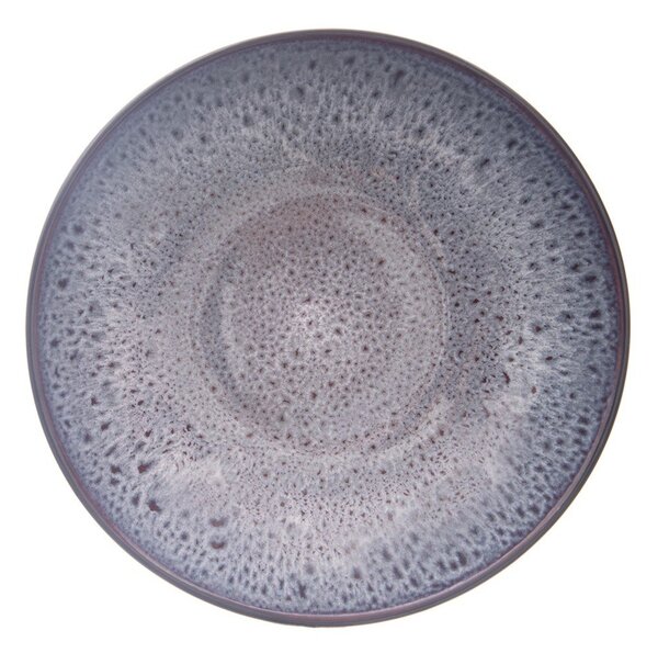 Fialový hlboký keramický tanier ø 20,5 cm Glaze – Orion
