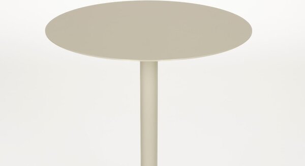 Oceľový okrúhly odkladací stolík ø 35 cm Snow – Zuiver