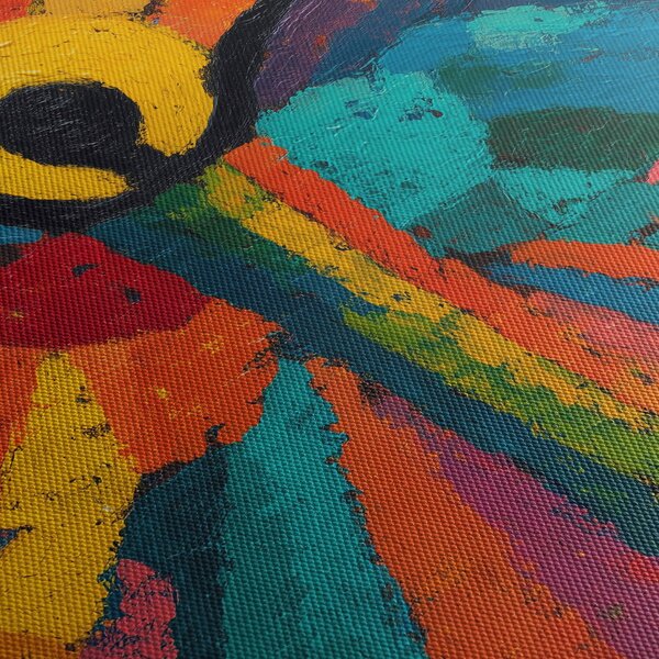 Obraz - Maľovaný anjel (90x60 cm)
