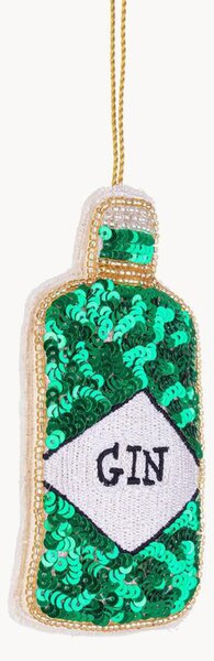 Plstené vianočné ozdoby Flask, 6 ks
