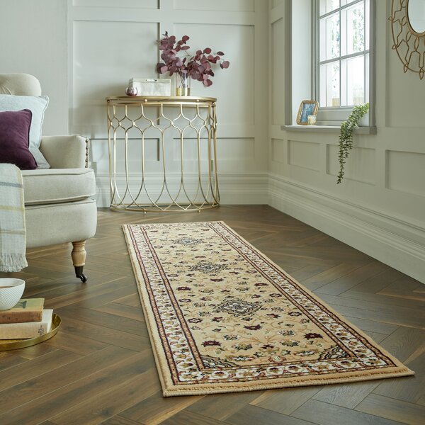 Flair Rugs, Behúň Sincerity Royale Sherborne Beige, 60x230, béžová, chodba / predsieň