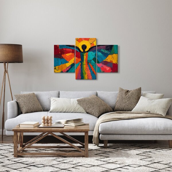 Obraz - Maľovaný anjel (90x60 cm)