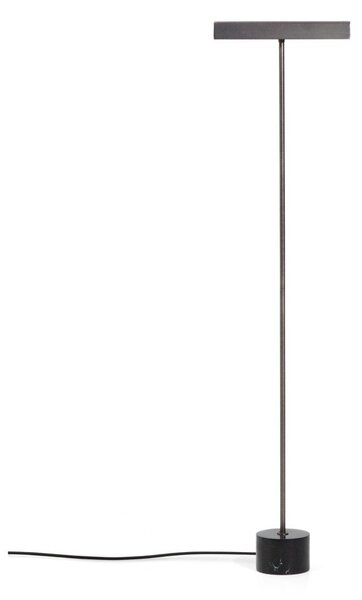 Čierna stojacia lampa (výška 121 cm) Lynor – Kave Home