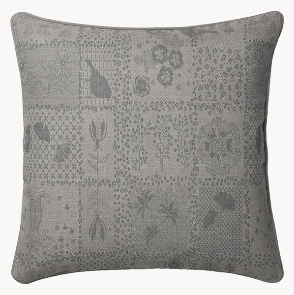 Žakárová obliečka na vankúš Secret Garden Grey