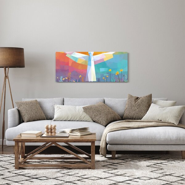 Obraz - Strážca kvetov (120x50 cm)