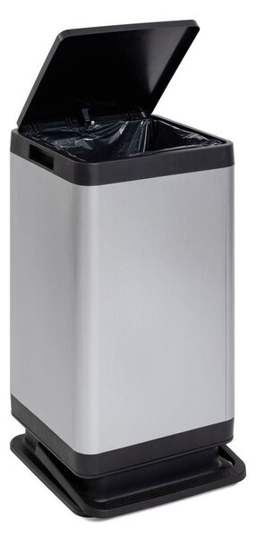 Tokyo Odpadkový kôš 80 l, čierna/hliník DEA HOME Z0462RAA10400