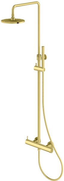Kohlman Axel Gold sprchová súprava nástenná zlatá QW273AGD