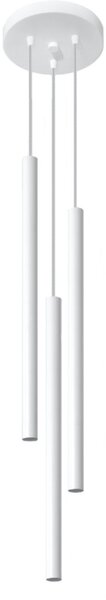 Sollux Lighting Pastelo závesné svietidlo 3x40 W biela SL.0467