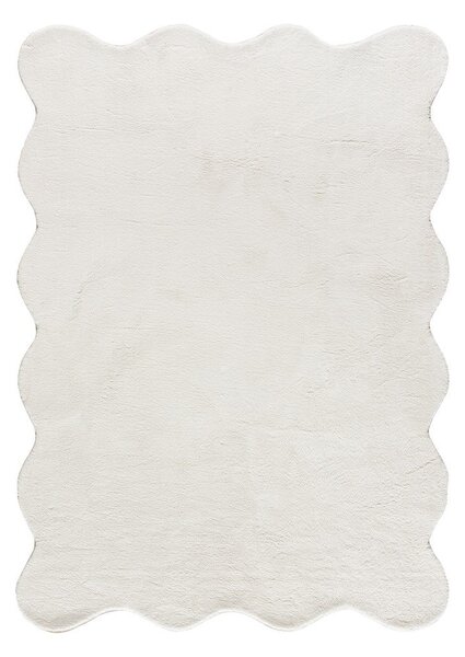 Biely prateľný koberec 160x230 cm Mellow – Universal