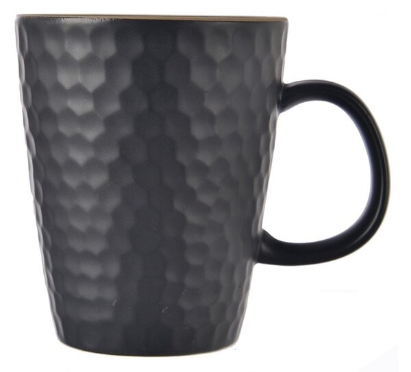 Čierny keramický hrnček 420 ml Tea Time – Orion