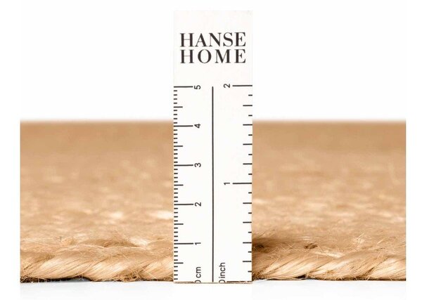 Obojstranný/ručne tkaný jutový koberec v prírodnej farbe 160x230 cm Braided – Hanse Home