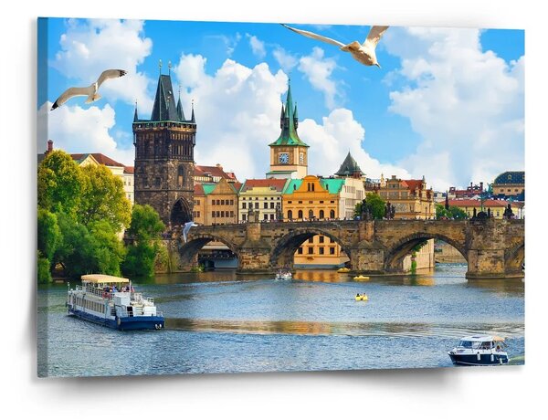 Sablio Obraz Praha Karlov most 2 - 150x110 cm