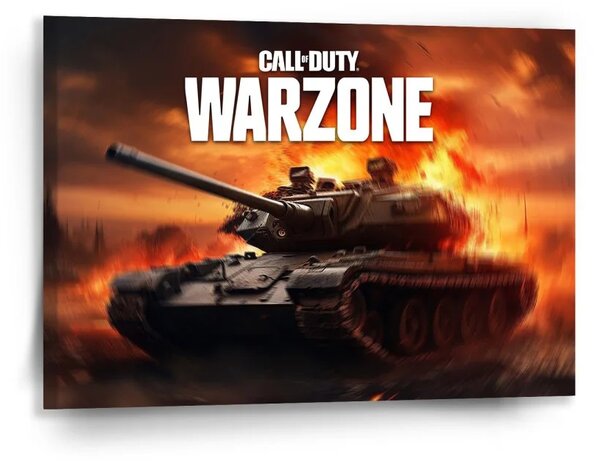 Sablio Obraz Call of Duty Warzone - tank - 90x60 cm
