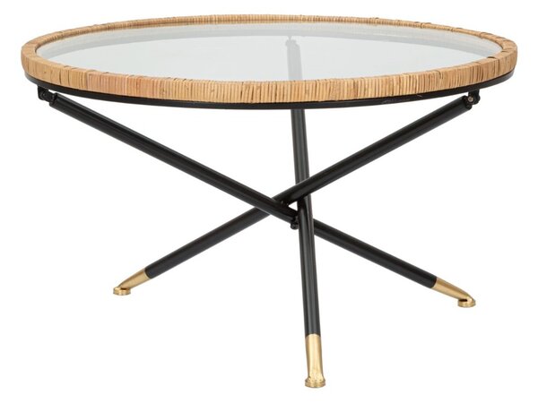 Dizajnový konferenčný stolík Vasundhara 80 cm viacfarebný