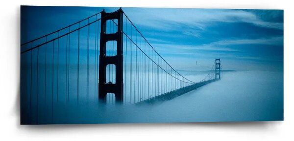 Sablio Obraz Golden Gate 3 - 110x50 cm