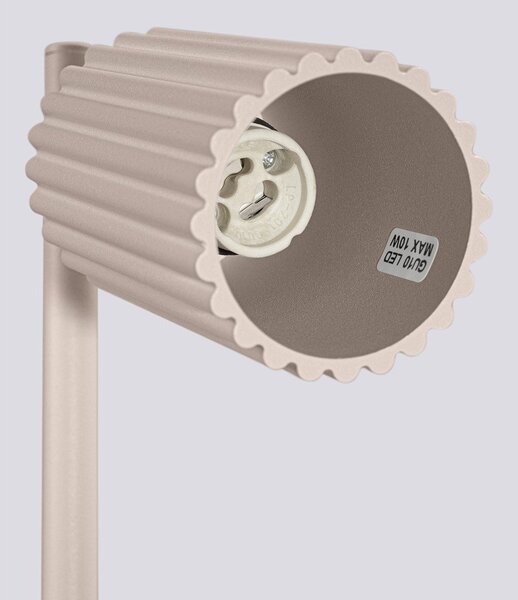 Taupe kovová stolová lampa (výška 43 cm) Gleam – Sollux