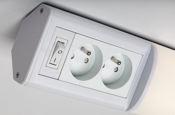 Rabalux 78041 - LED Podlinkové sv. so zás. BATH 2E LED/15W/230V 4000K 70cm biela