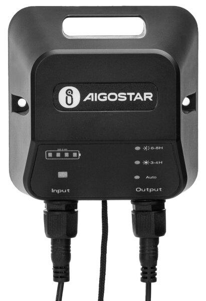 Aigostar - LED Solárny luster LED/35W/12V 3000 mAh 6500K pr. 15 cm
