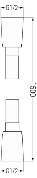 Mexen Cube DR02 podomietková sprchová sada s dažďovou sprchou 30 cm, chróm - 77502DR0230-00