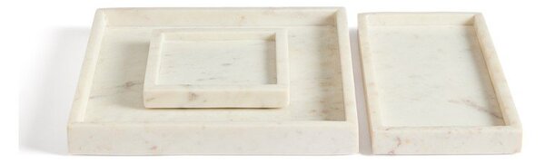 Mramorová dekoratívna tácka 18x35 cm Serela – Kave Home