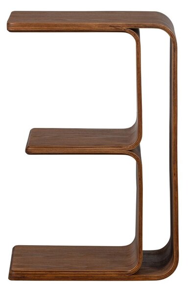 Odkladací stolík v dekore orecha 32x40 cm Frey – WOOOD