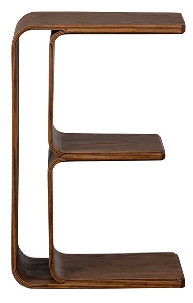 Odkladací stolík v dekore orecha 32x40 cm Frey – WOOOD