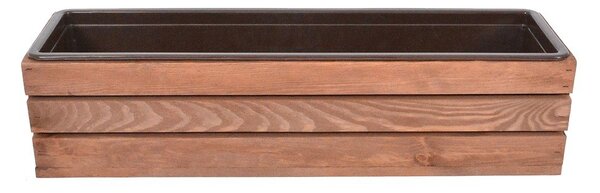Drevený kvetináč 61 cm Modern – Rojaplast