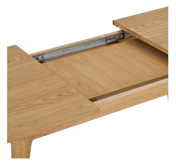 Rozkladací jedálenský stôl s prídavnou doskou v dekore duba 90x180 cm Darwin – House Nordic