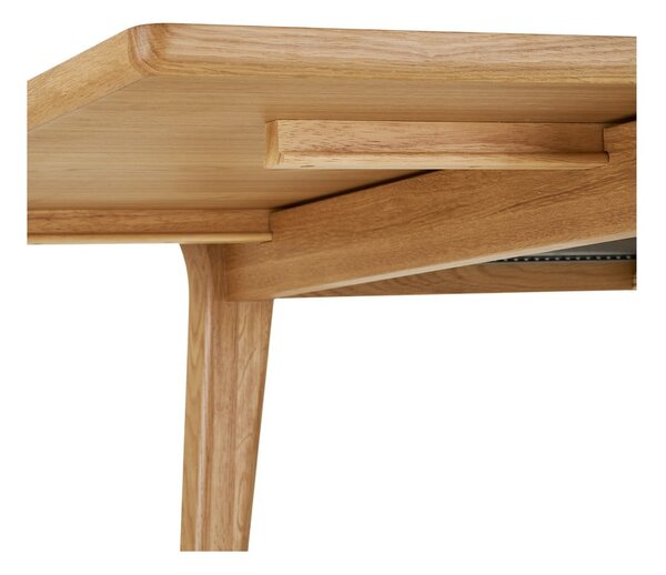 Rozkladací jedálenský stôl s prídavnou doskou v dekore duba 90x180 cm Darwin – House Nordic