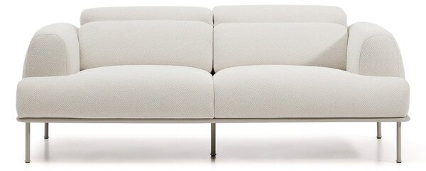 Béžová ženilková polohovacia pohovka 214 cm Aurum – Kave Home