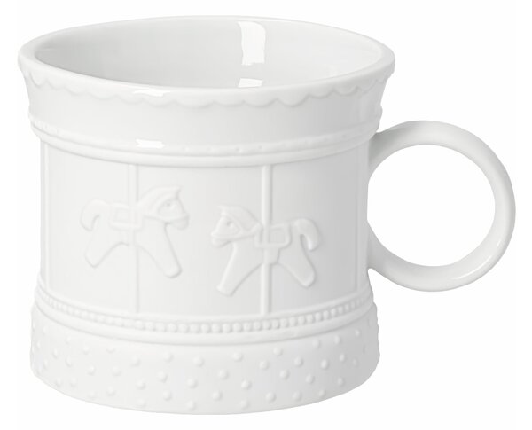 Porcelánový vánoční hrnek Carousel