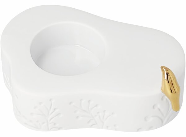 Porcelánový svietnik Gold Bird